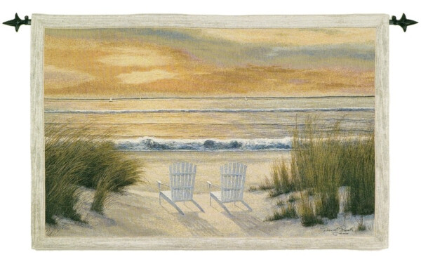 Summer Sunset Woven Art Tapestry - Last Piece Remaining!