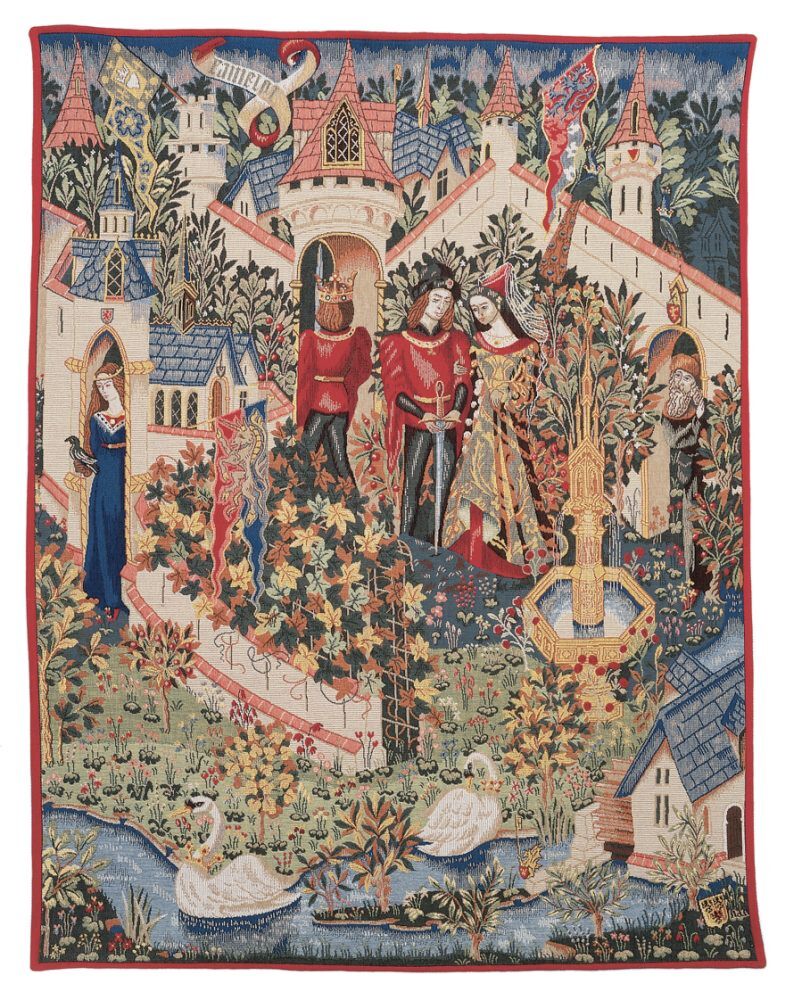 Ancient tapestry on sale