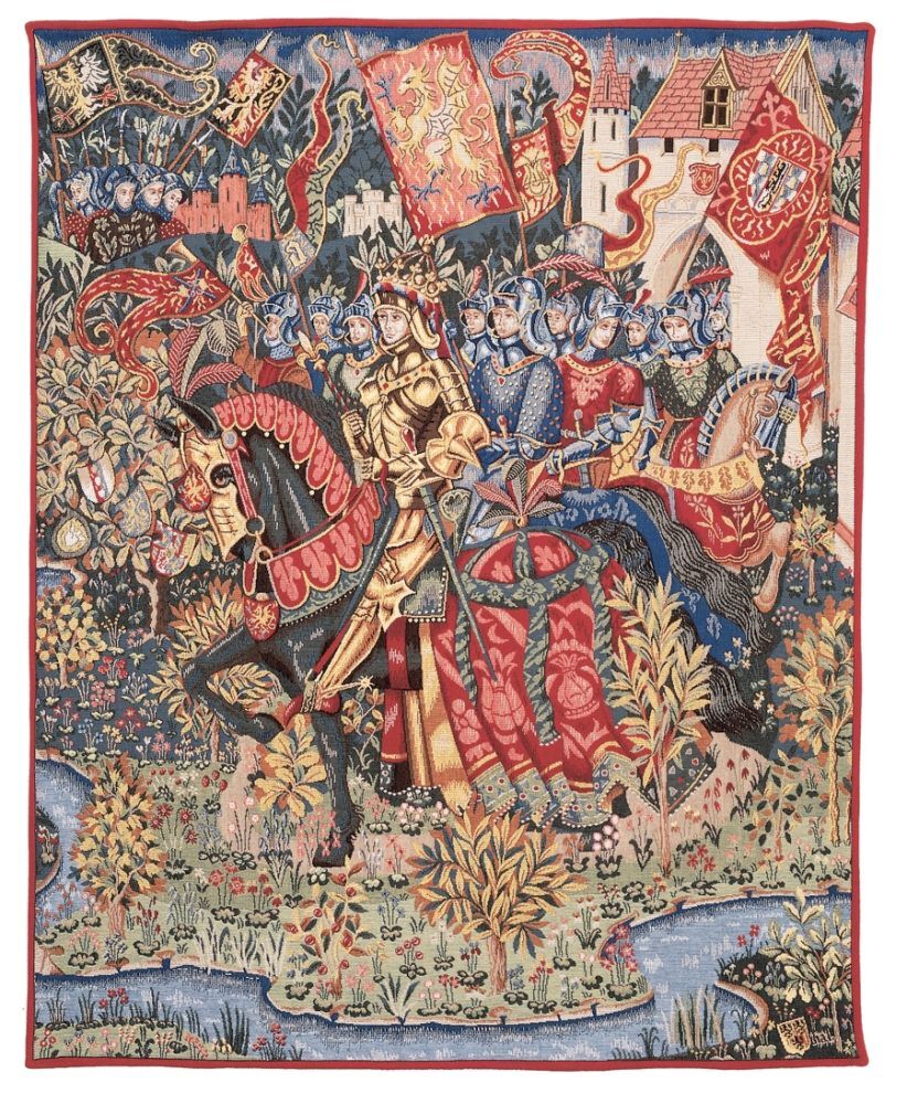 King Arthur and his Knights Tapestry