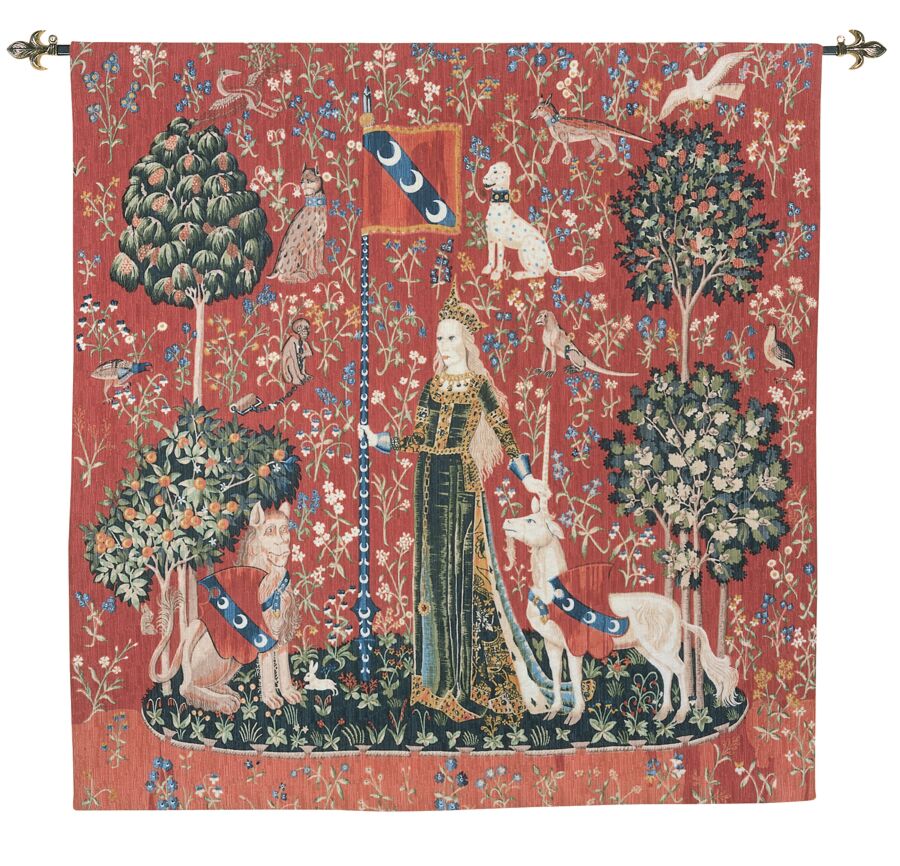 The lady and best sale the unicorn tapestry analysis