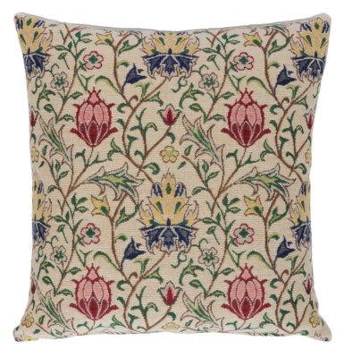 Morris Rambling Rose Pillow Cover