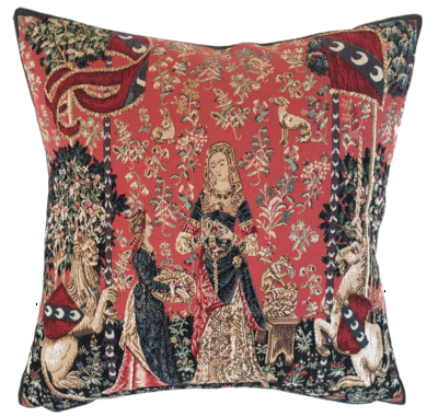 Lady & Unicorn - Smell Pillow Cover