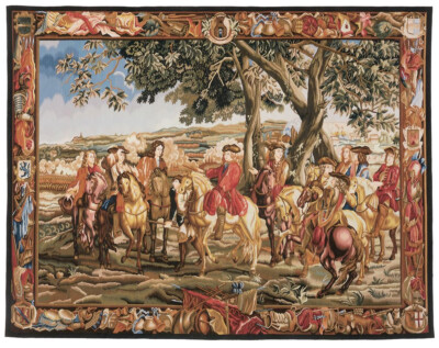 Battle of Blenheim Handwoven Tapestry - 6'8" x 8'7" (203 x 260 cm) - Requires Rod Size 6