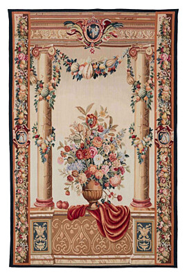 Chateau Columns Handwoven Tapestry