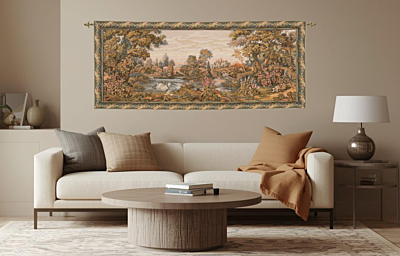 Riverside Landscape Tapestry - 2 Sizes Available
