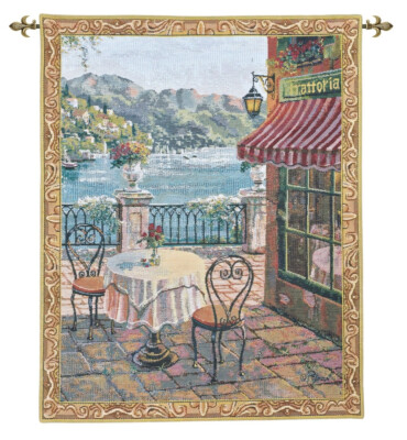 The Terrace Tapestry - 2'4" x 1'9" (70 x 53 cm)