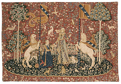 Lady with the Unicorn - Taste Tapestry