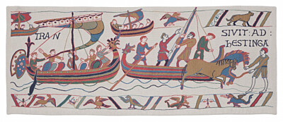 Bayeux - Crossing to Hastings - 2'4" x 5'3" (70 x 160 cm)