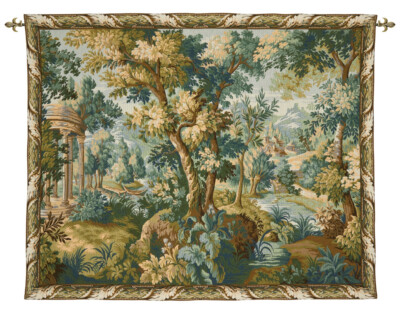 Verdure with Folly Tapestry - 4'9" x 6'0" (145 x 183 cm)