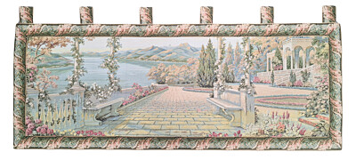 Lake Como Shore Tapestry - 2'4" x 5'3" (70 x 160 cm)