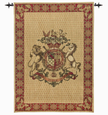 Armorial Coat of Arms Tapestry - 4'5" x 3'1" (135 x 93 cm)