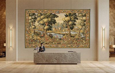 Verdure Chantilly Tapestry - 8'11" x 12'8" (270 x 386 cm) - Last Piece Remaining!