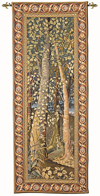 Forest Portiere Tapestry - 5'7" x 2'2" (170 x 66 cm) - Last Piece Remaining!
