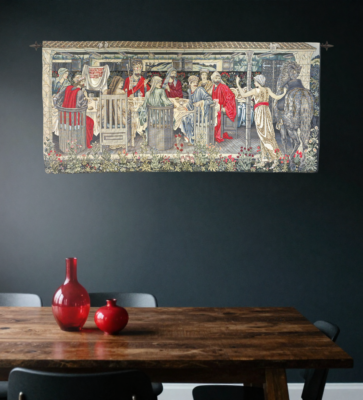 The Summons Tapestry - 2'3" x 4'9" (69 x 144 cm) - Last Piece Remaining!