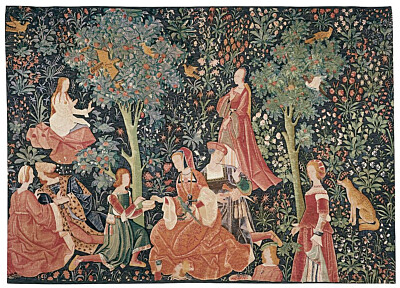 Scene Galante (Noble Scene) Tapestry
