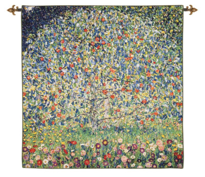 The Apple Tree Woven Art Tapestry - 5'6" x 5'6" (168 x 168 cm) - Last Piece Remaining!