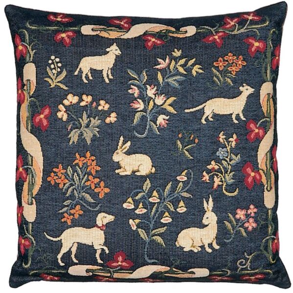 Medieval Animals Pillow Cover