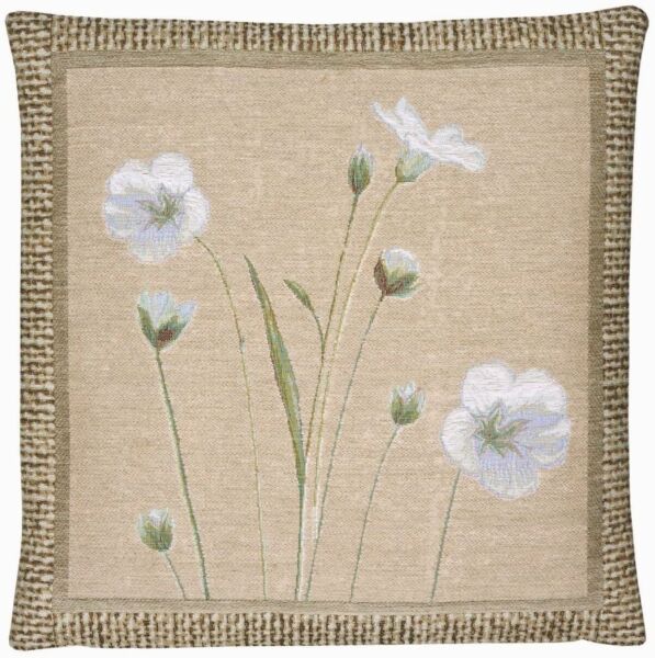 Flax III Pillow Cover