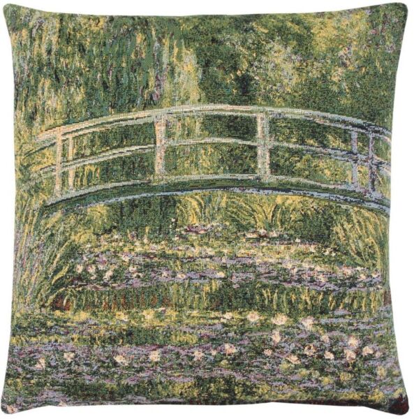 Giverny Bridge Pillow Cover