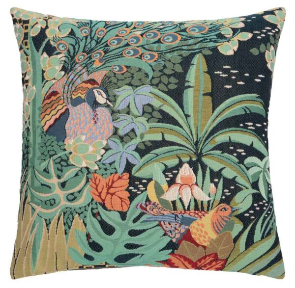 Jungle Birds II Pillow Cover