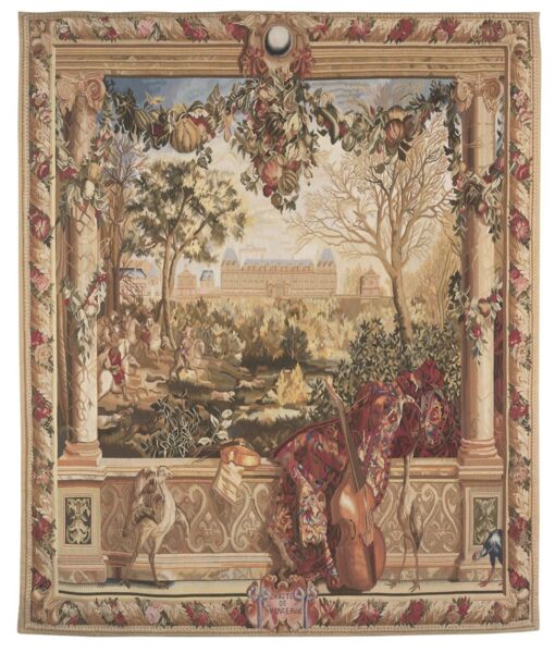 Palais de Monceaux Handwoven Tapestry