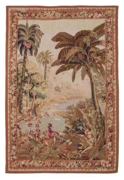 River Palms Handwoven Tapestry