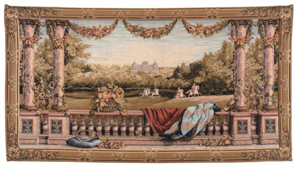 Chateau Bellevue Panoramique Tapestry