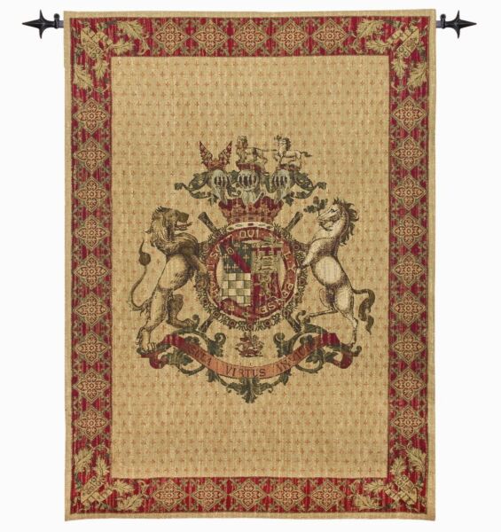Armorial Coat of Arms Tapestry - 4'5
