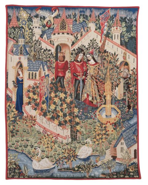Arthur at Camelot Tapestry