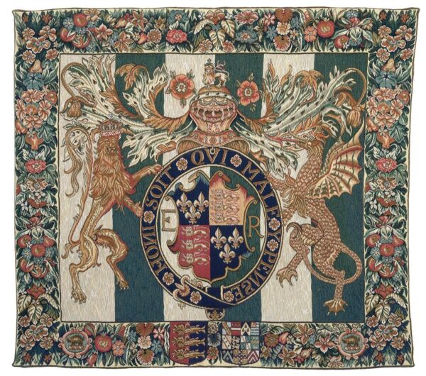 Royal Arms of England Tapestry