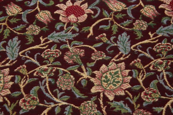 Evenlode Flowers - Damson Tapestry Fabric