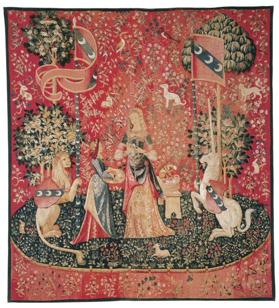 La Dame a la Licorne 'L'Odorat' Tapestry