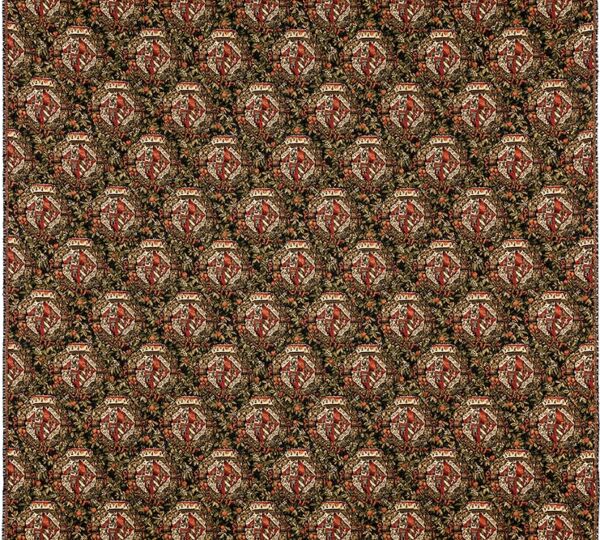 Mille-Fleurs Armorials Tapestry Fabric