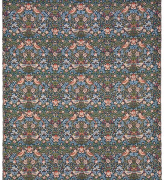 Strawberry Thief - Blue Tapestry Fabric