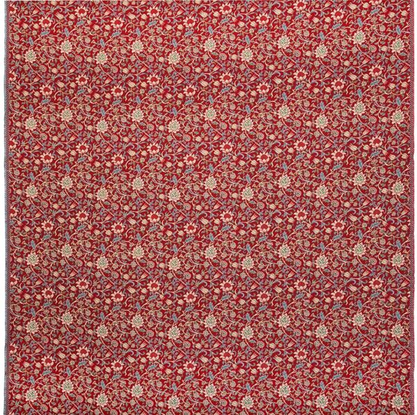 Evenlode Flowers - Red Tapestry Fabric