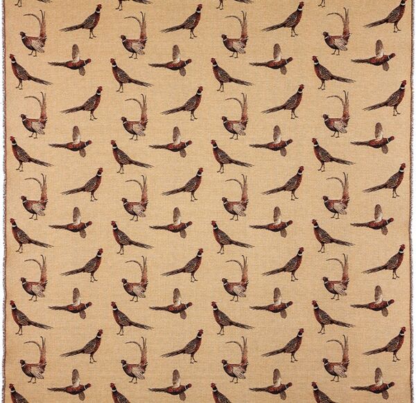 Country Pheasants Tapestry Fabric
