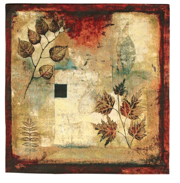 Autumn Abstract I Woven Art Tapestry