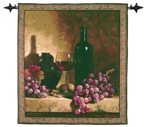 Vintage Banquet Woven Art Tapestry